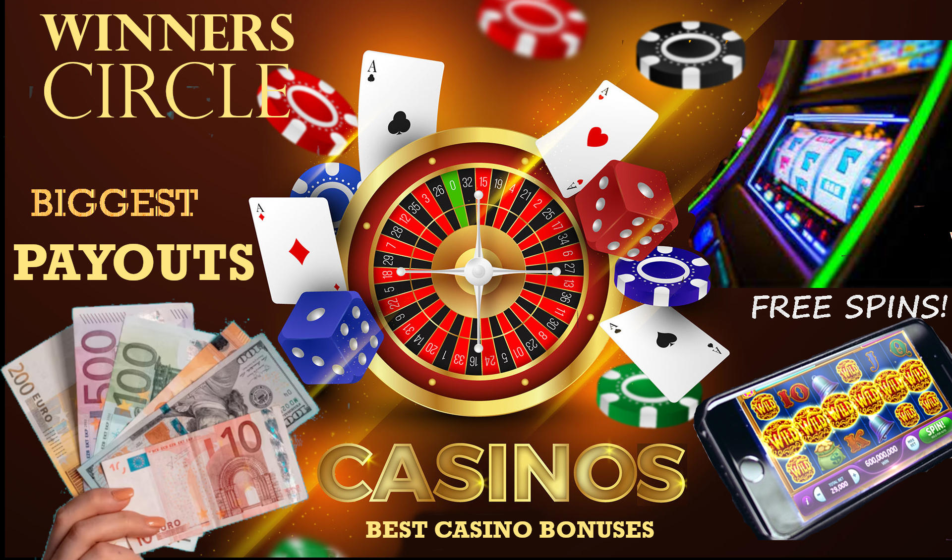 Join the Winners circle casino games